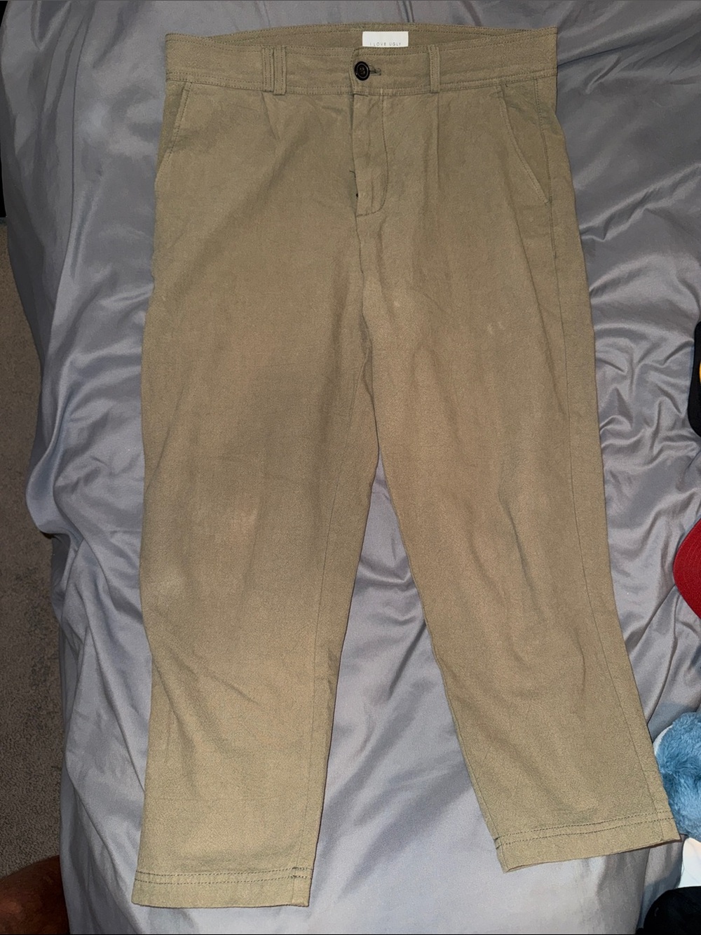I Love Ugly Linen Kobe Pant